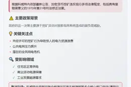 科威特禁止加密货币挖矿