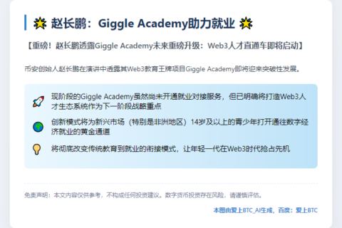 赵长鹏：Giggle Academy助力就业