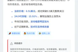 JUP突破0.5美元