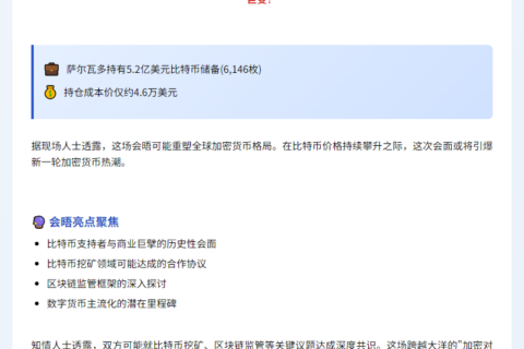特朗普会晤加密友好总统布克尔