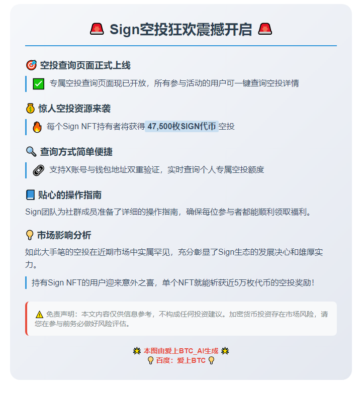 省略：  

Sign发布空投查询页