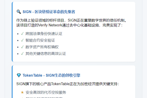 OKX上线SIGN永续合约