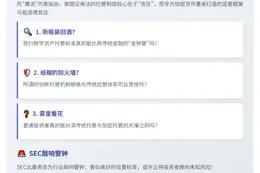 SEC警告：加密双重托管存3大风险