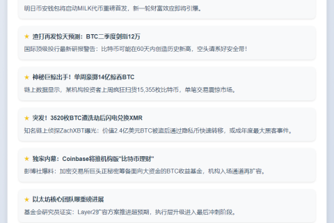 23btc晚报 | 4月28日要闻速览