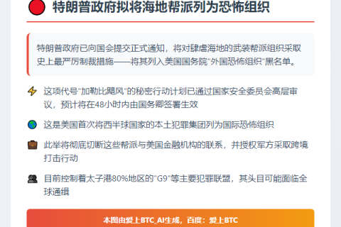 特朗普政府拟将海地帮派列为恐怖组织