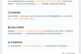 比特币首次有望跑赢股票