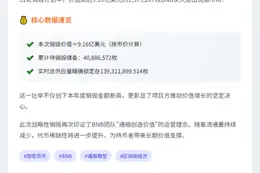 BNB销毁9.16亿美元代币
