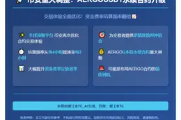 币安调整AERGOUSDT永续合约结算频率