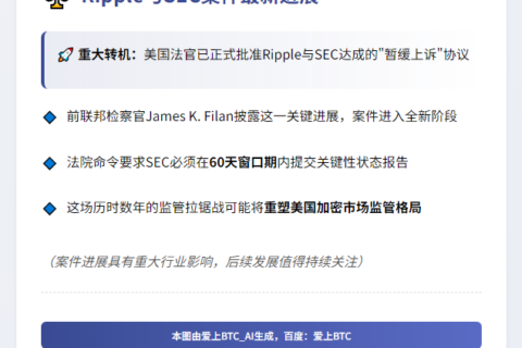 Ripple与SEC暂缓上诉动议获批