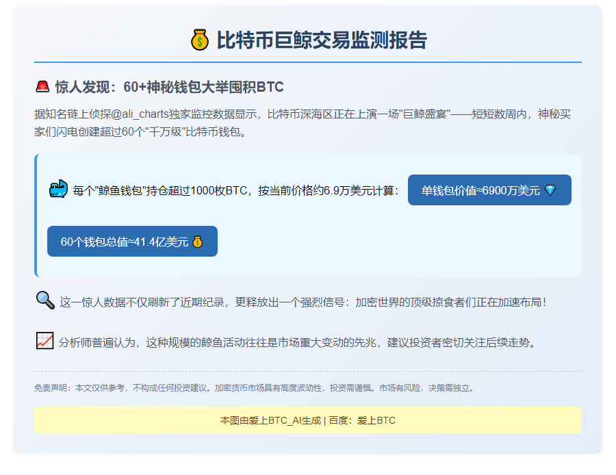 3月以来新增超60个持千枚BTC钱包