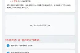 加密交易所上周流出1.57万比特币