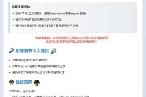SEC黑客搜“如何确认FBI调查”