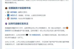 Thumzup 拟募资 2 亿美元购 BTC