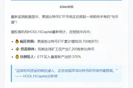 美国比特币ETF半月购入2.67万枚比特币
