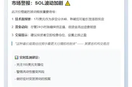 SOL跌破170关口