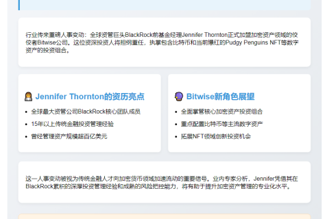 黑Rock前经理加盟Bitwise