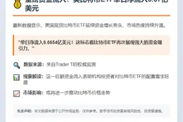 美比特币ETF单日净流入6.67亿美元