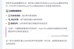 ETH/BTC交易对2025年首现看涨