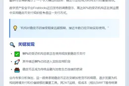 机构争相采用稳定币支付