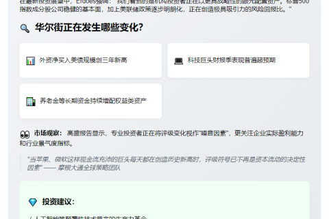 摩根大通：评级不影响美资配置