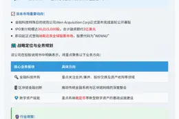 "温收购公司在纳斯达克上市，融资3亿"