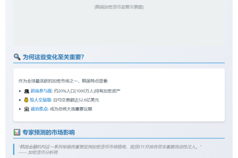 韩国加强加密货币交易所KYC/AML监管