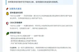 密歇根州推四项加密货币新法案