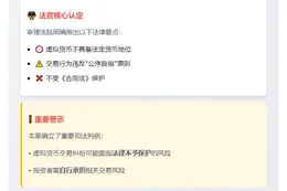 虚拟币投资亏1.8万 法院判自担