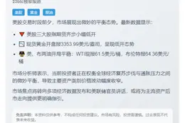 "美股期指周一微跌"