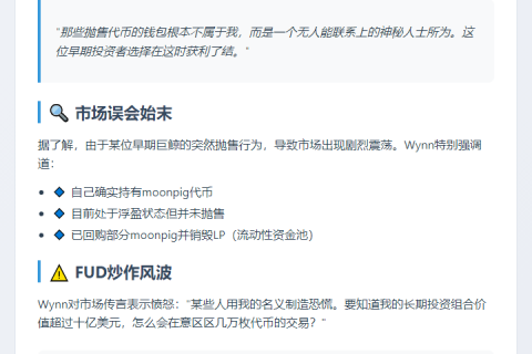"鲸鱼James Wynn澄清未抛售moonpig"