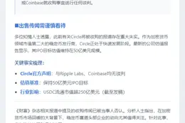 Circle否认出售给Coinbase或Ripple