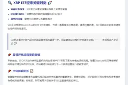 SEC审查WisdomTree XRP现货ETF