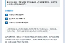 美联储：美储备依旧充足