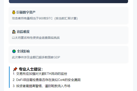 慢雾：攻击者持4530ETH