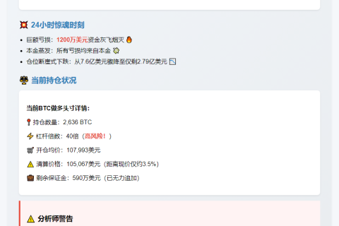 James Wynn单日巨亏1200万美元