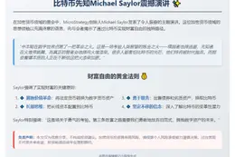 Michael Saylor分享21种致富秘诀