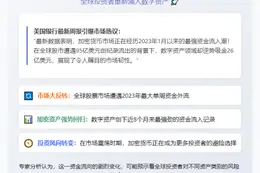 美银：上周加密货币流入26亿美元