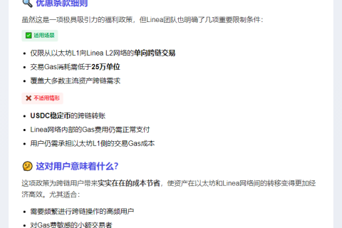 Linea免Gas跨链以太坊资产