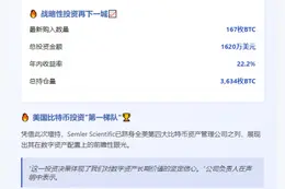Semler以1620万美元再购167枚比特币