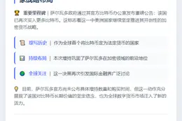 萨尔瓦多增持比特币