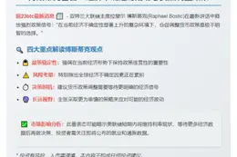 美联储博斯蒂克：调整政策不明智