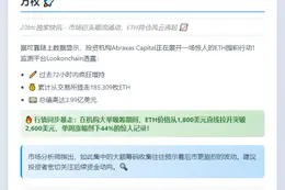 Abraxas累积18.5万ETH