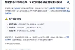 $700万BTC赃款被冻结