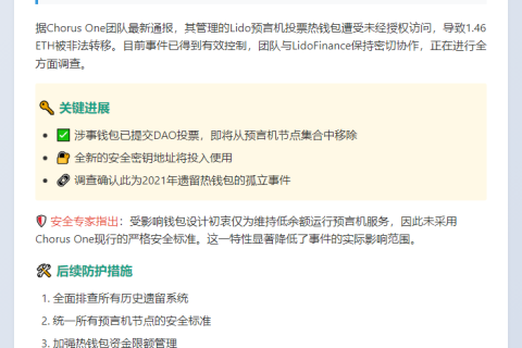 Lido预言机被黑为孤立事件 影响有限
