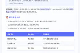 "James Wynn完成425万HYPE赎回，蓄势再起"