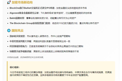 6月11日午间黄金快讯