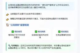 台湾拟监管稳定币与电子支付
