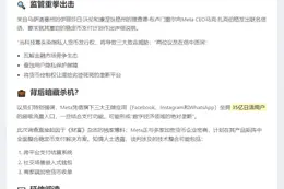美参议员调查Meta稳定币计划