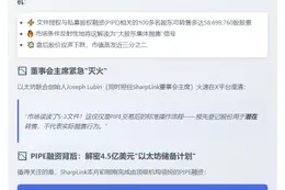 SharpLink股价暴跌70%后向SEC报备