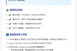 区块链集团募资970万欧元扩比特币储备